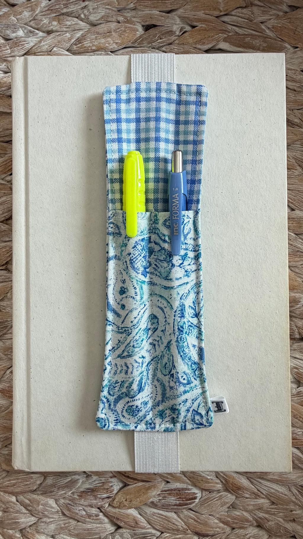 Planner Bookmark + Pen Holder