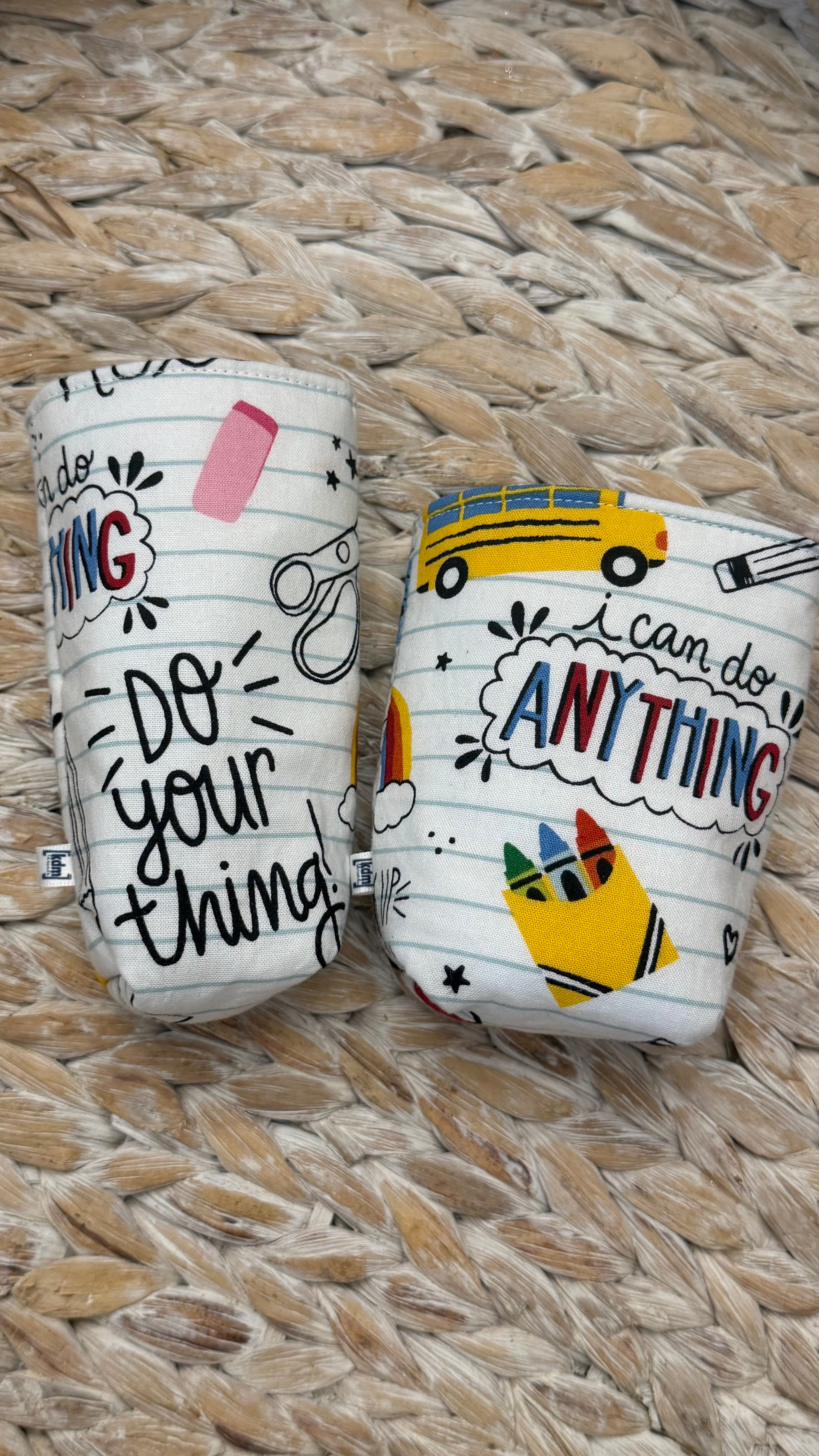 School Themed Can Sleeve