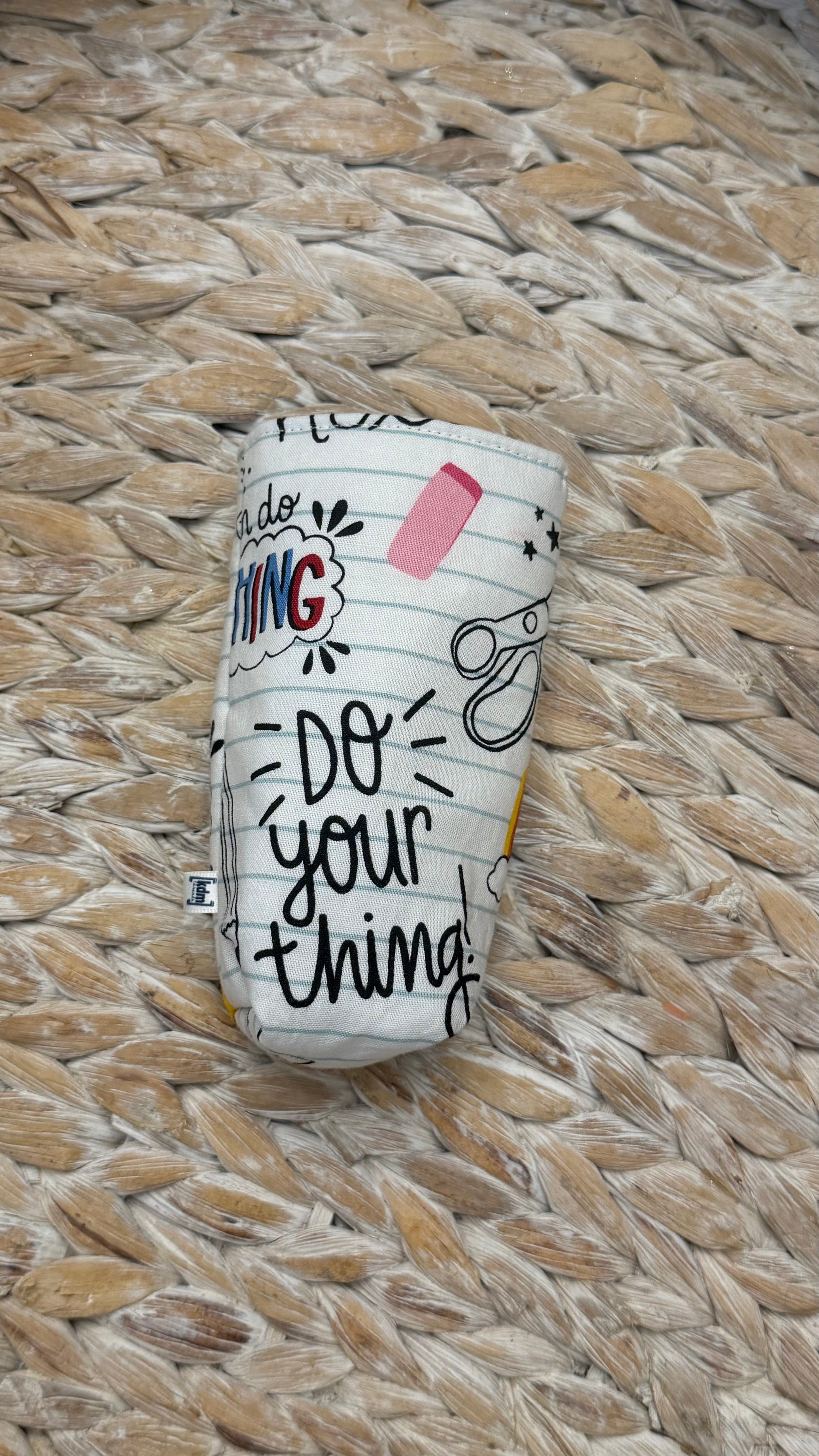 School Themed Can Sleeve