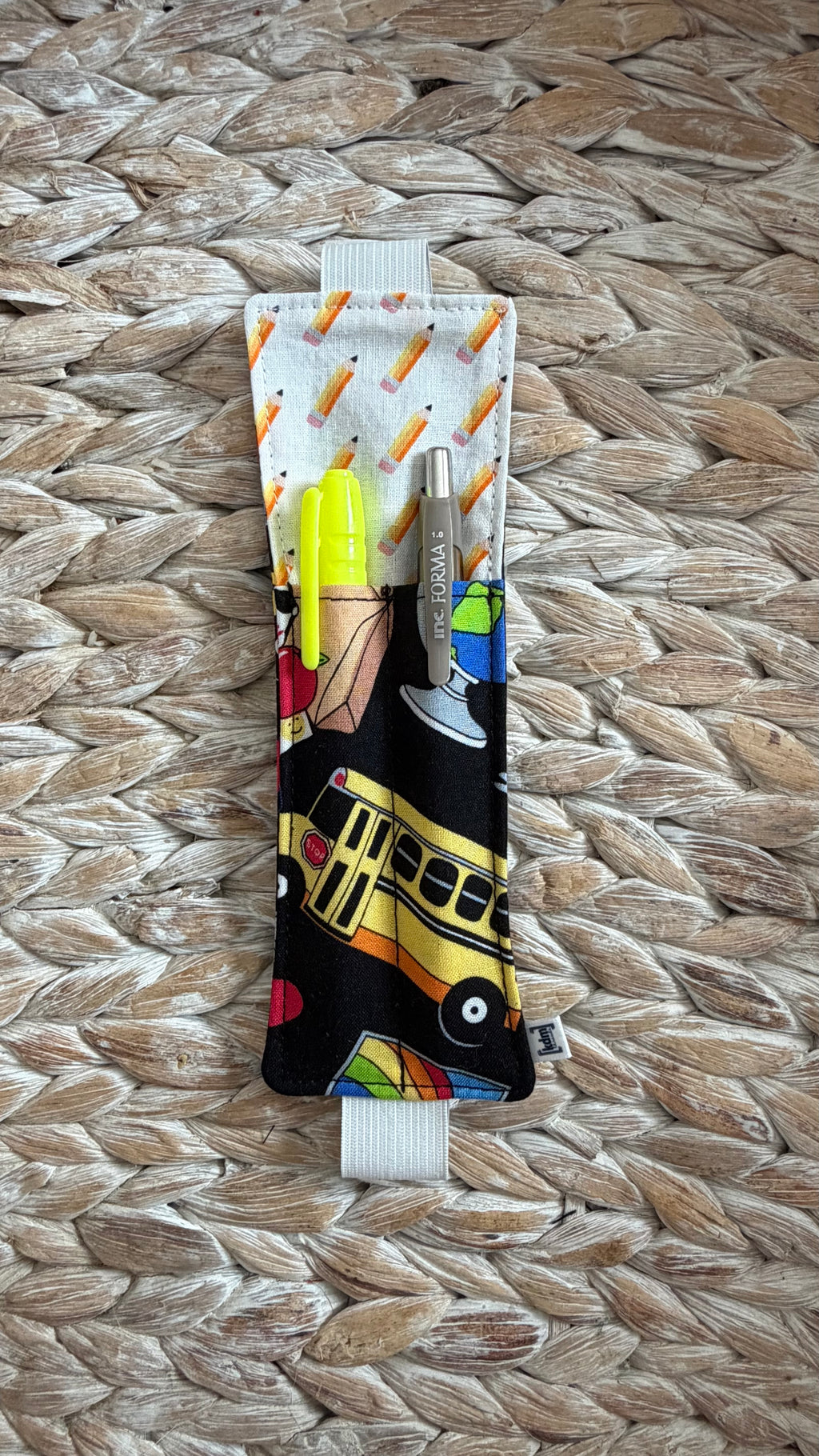 School Planner Bookmark + Pen Holder