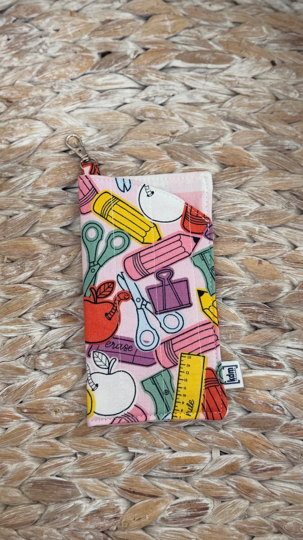 School Themed Glasses Case