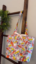 School Supplies Tote