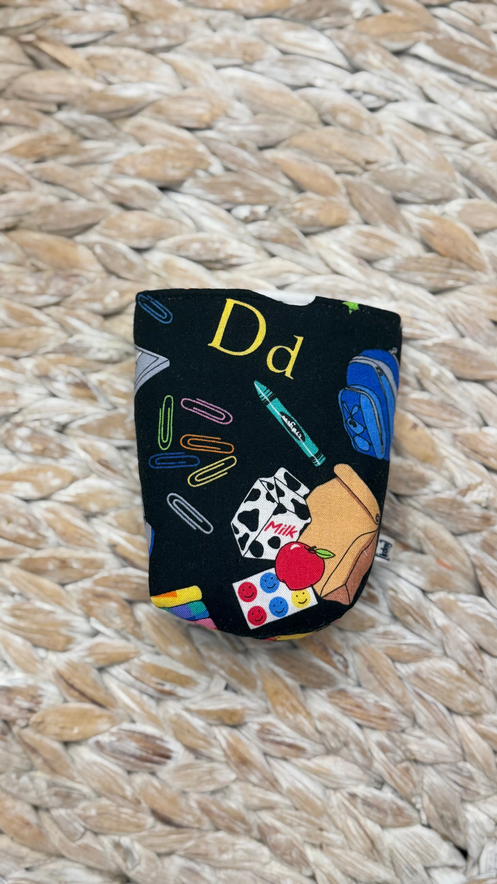 School Themed Can Sleeve