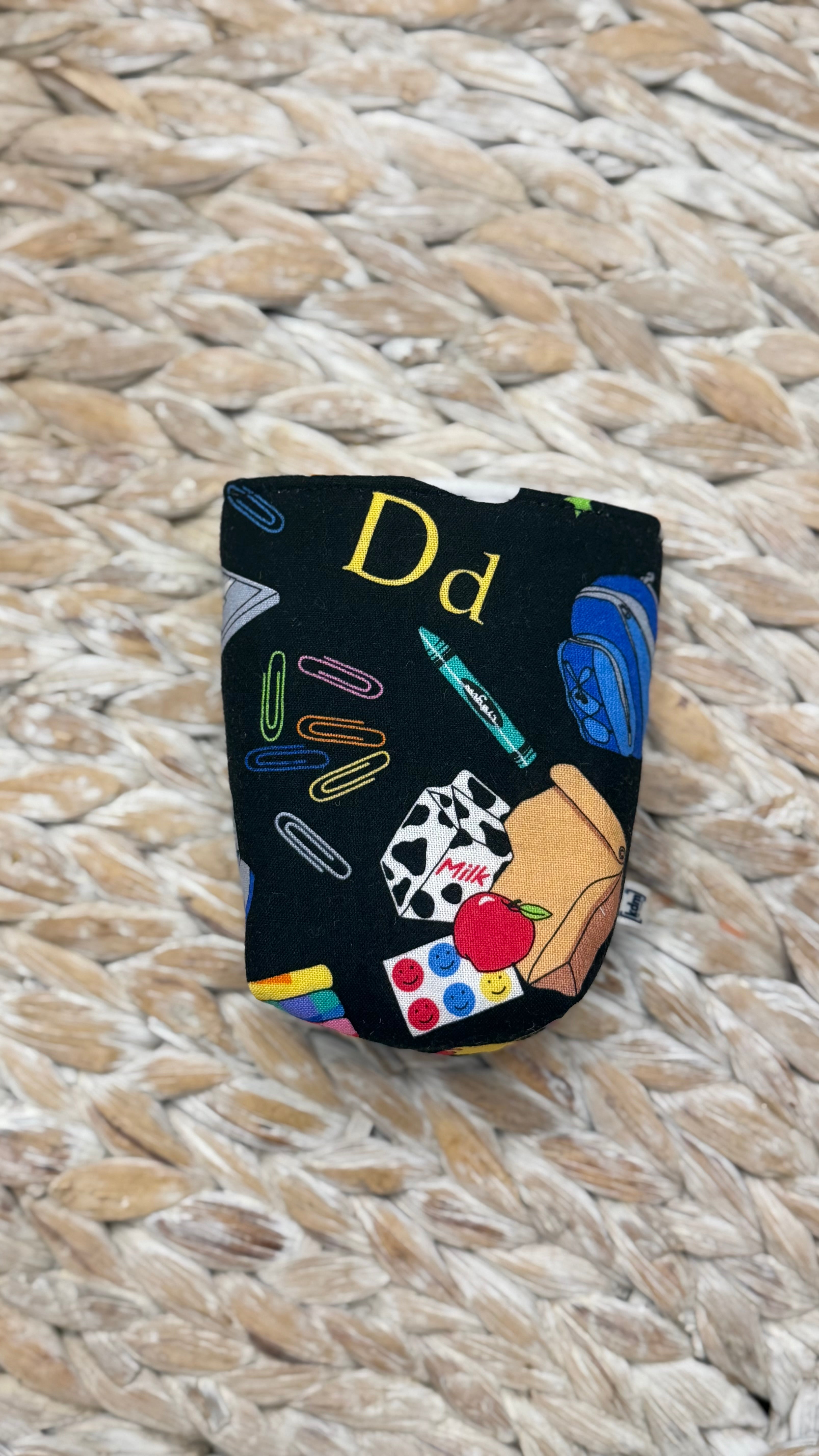 School Themed Can Sleeve