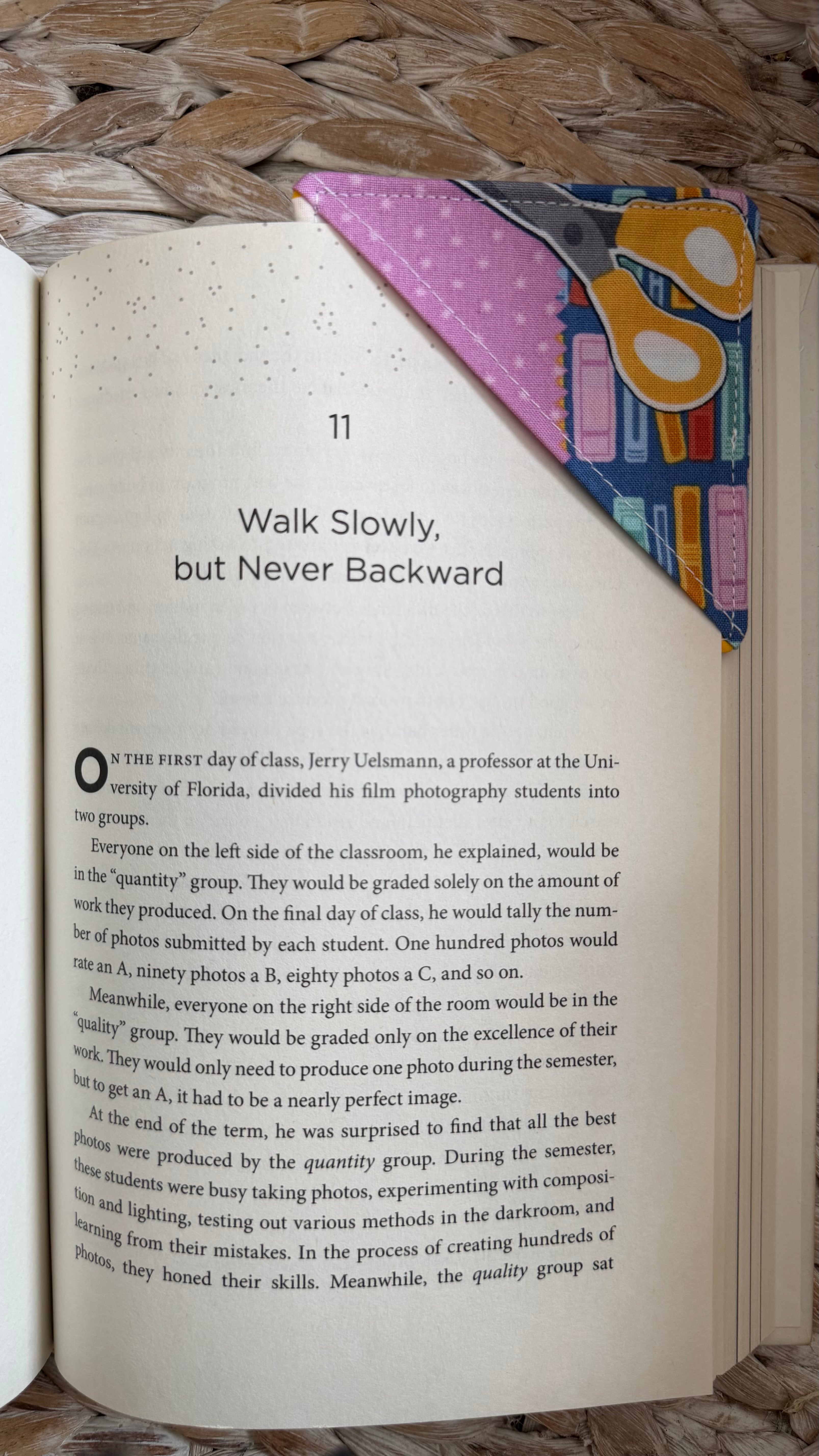 School Corner Bookmark