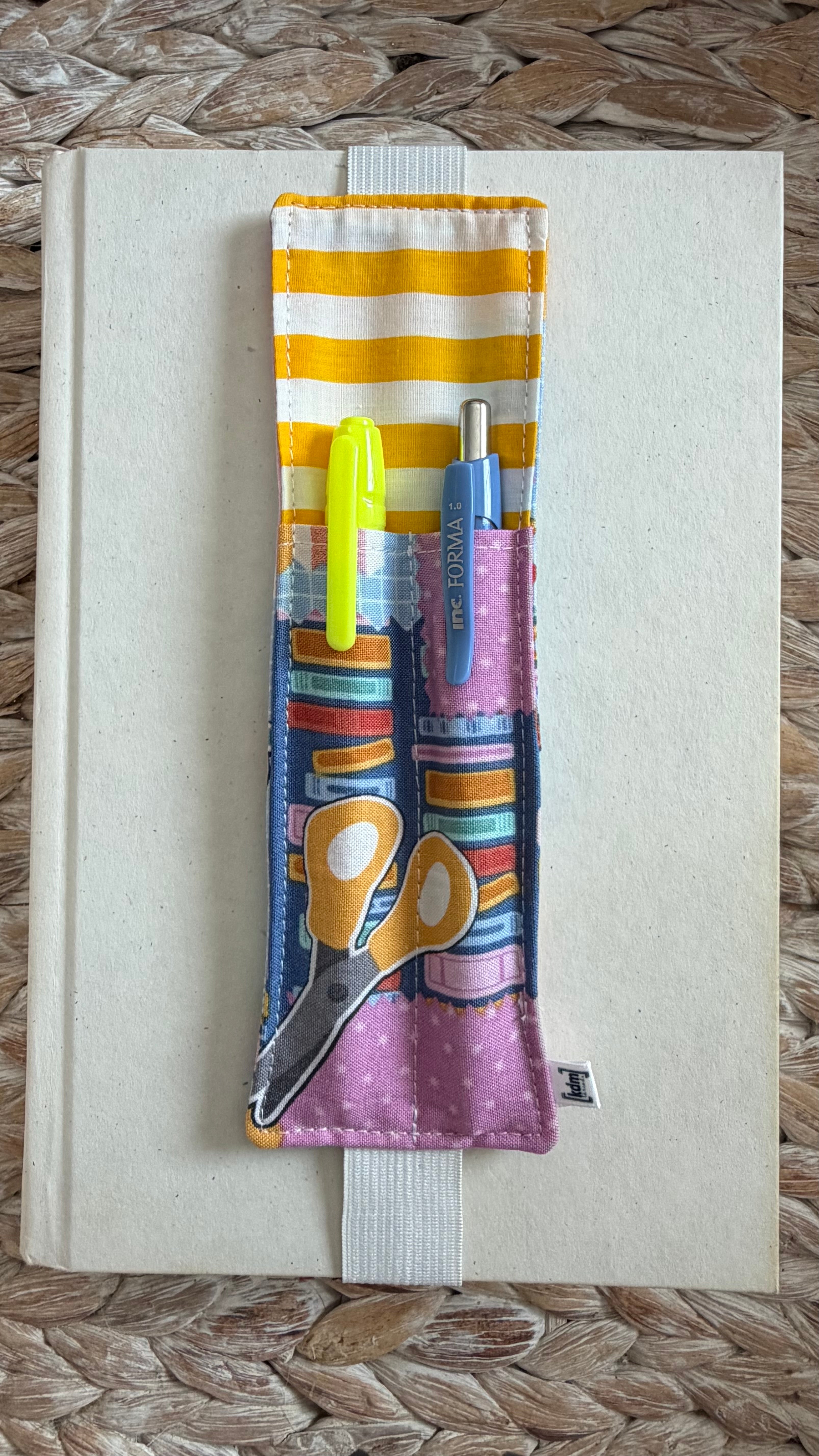 School Planner Bookmark + Pen Holder