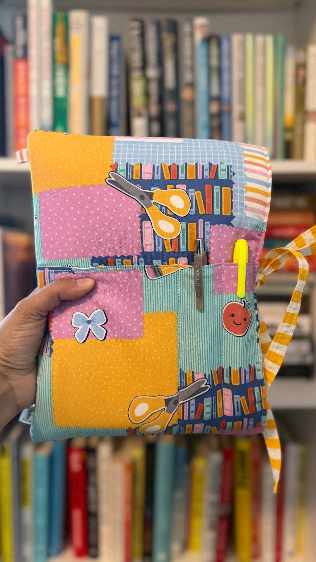 School Themed Book Sleeve