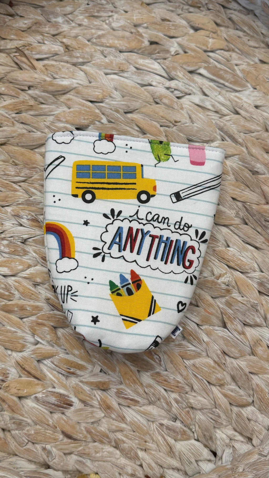 School Themed Iced Coffee Sleeve