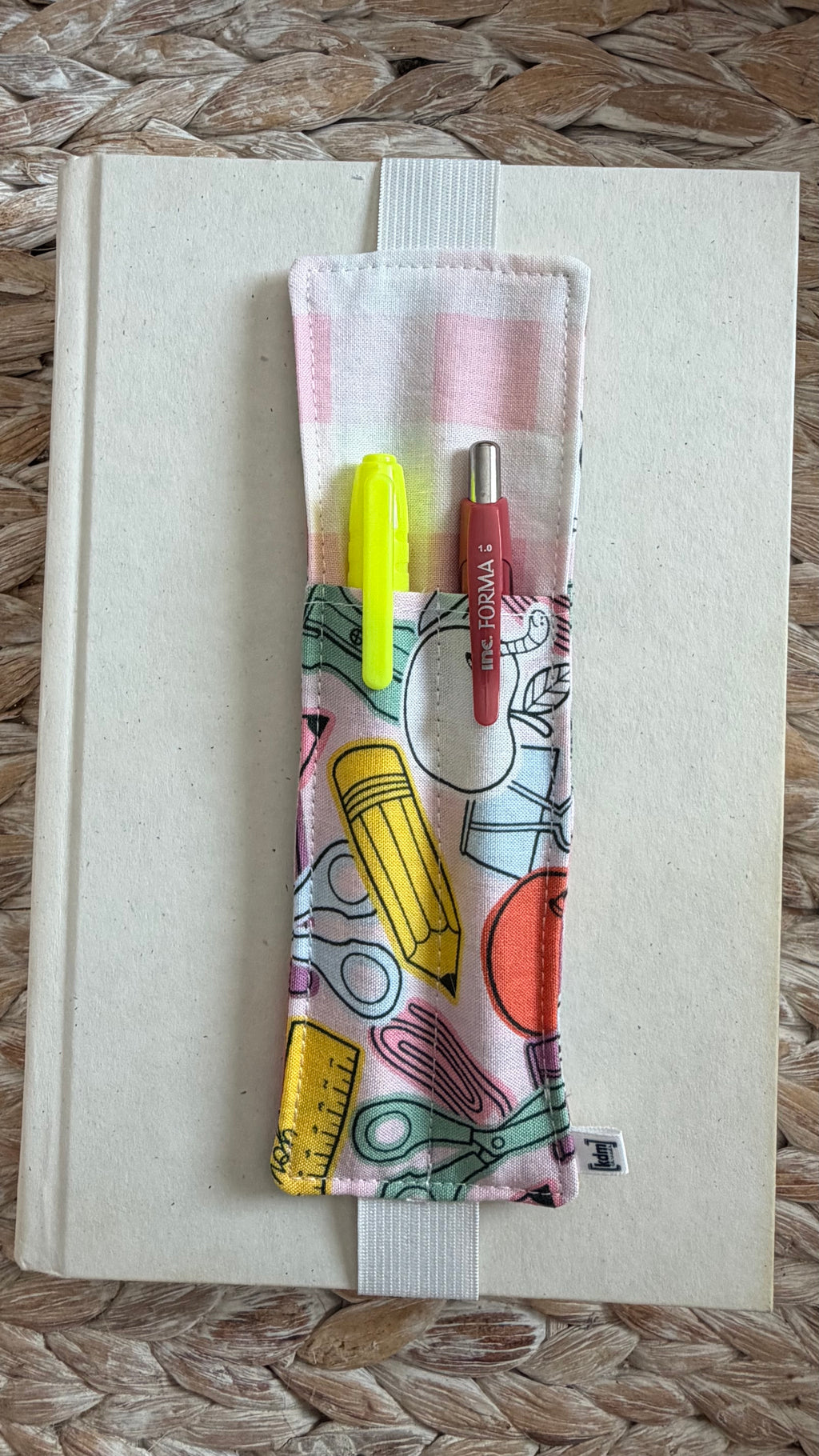 School Planner Bookmark + Pen Holder