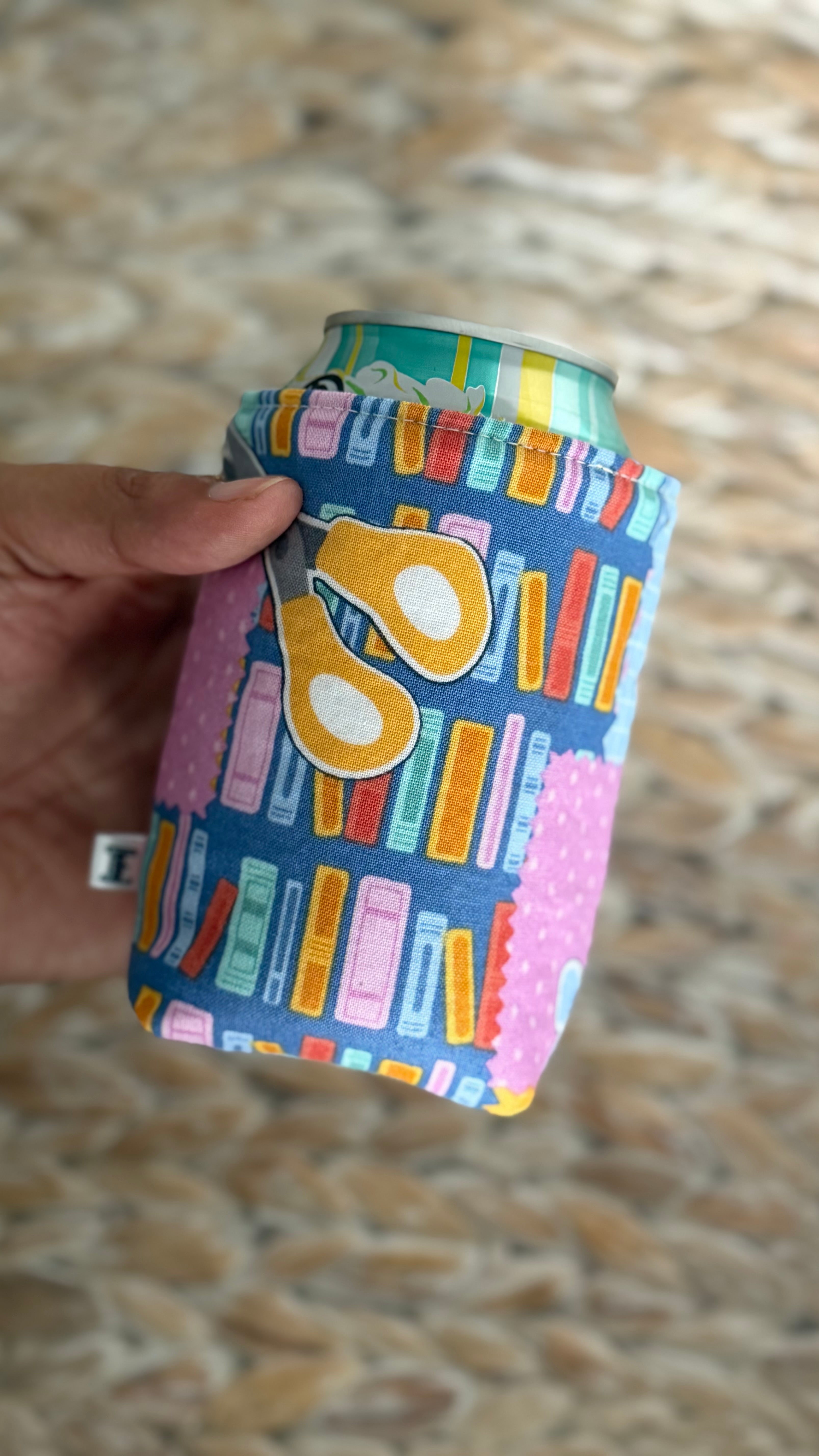 School Themed Can Sleeve