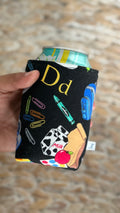 School Themed Can Sleeve
