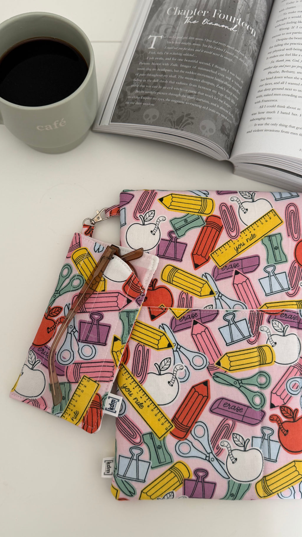 School Themed Book Sleeve