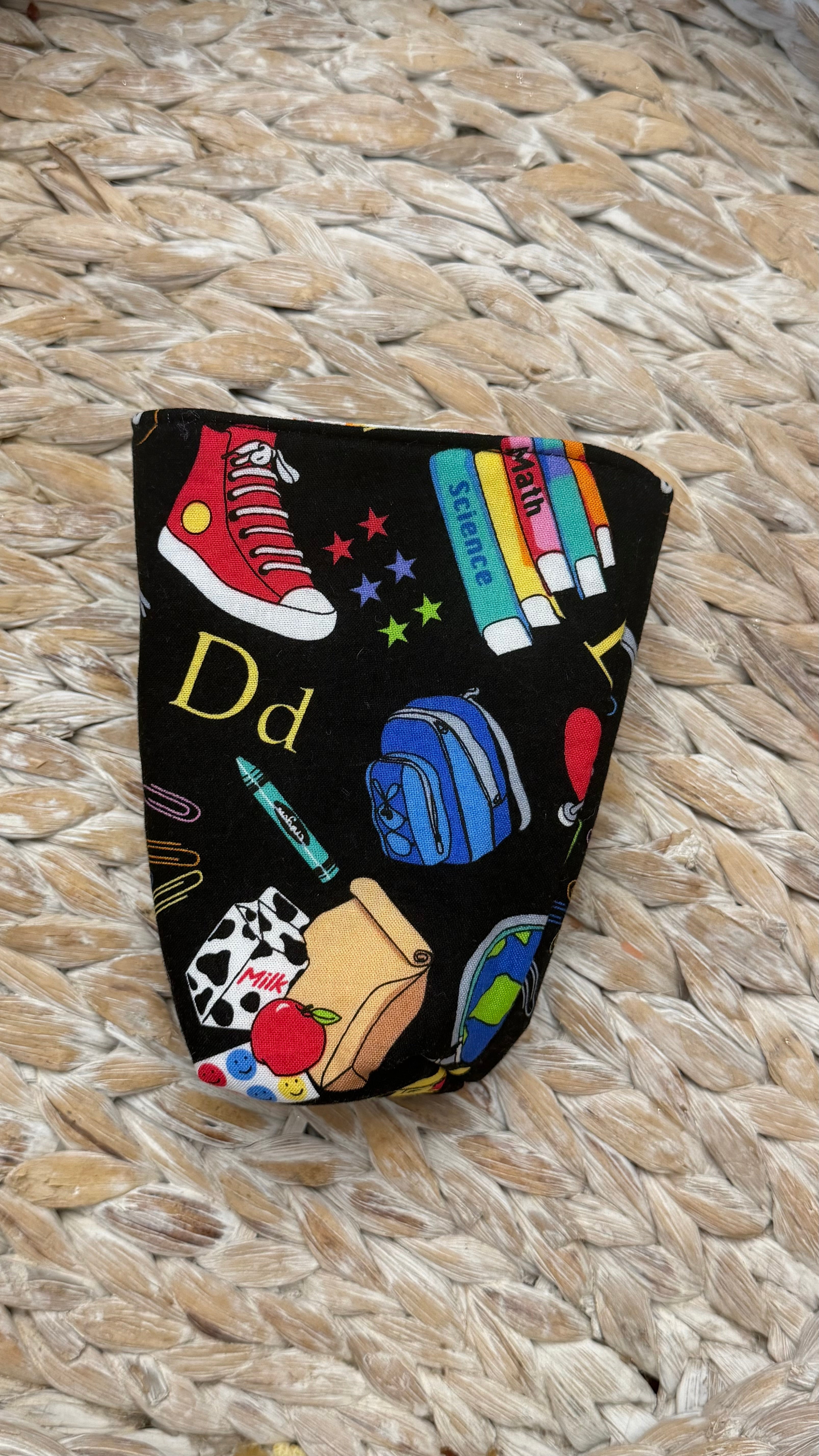 School Themed Iced Coffee Sleeve