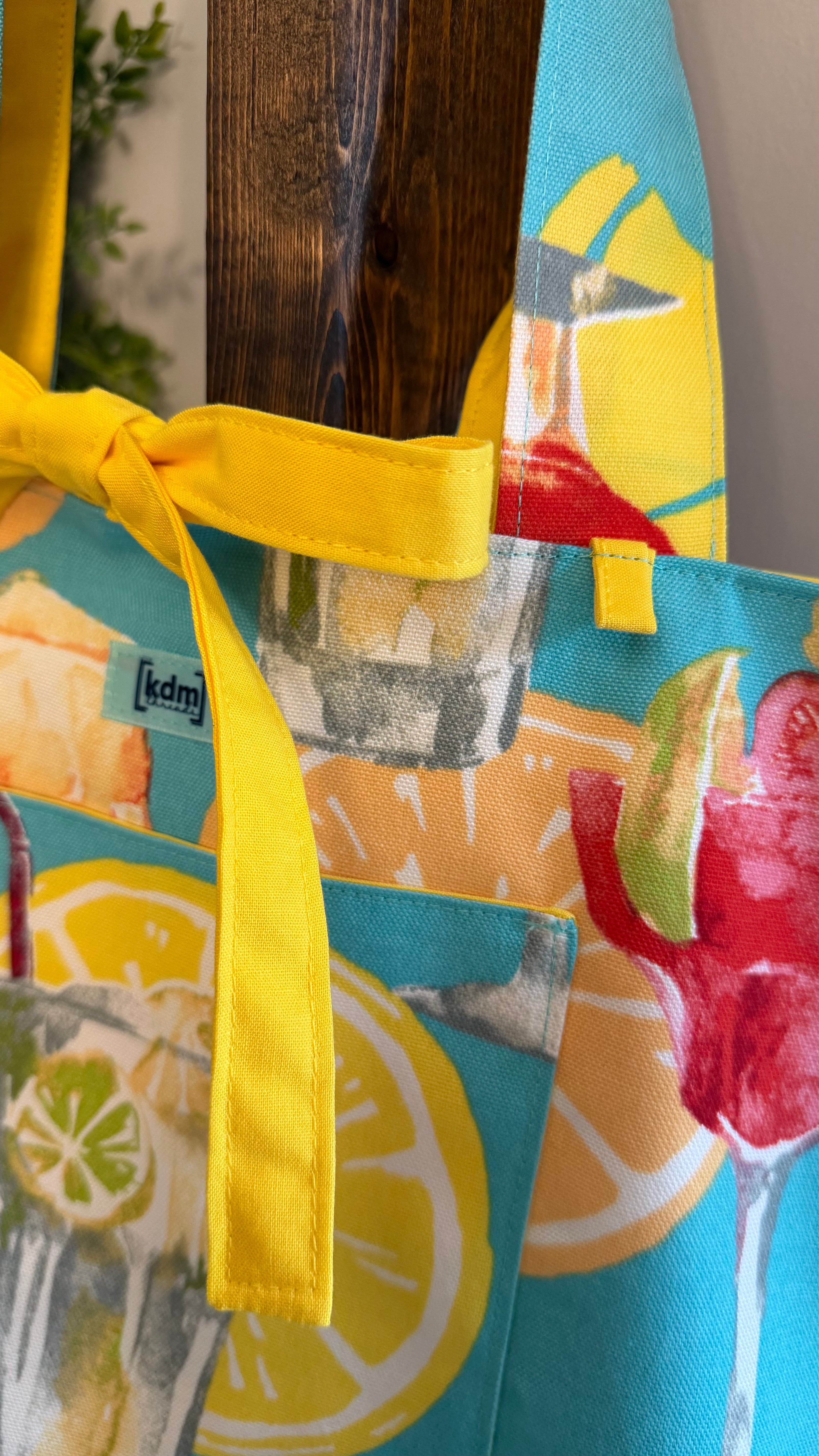 Cocktail Summer Tote