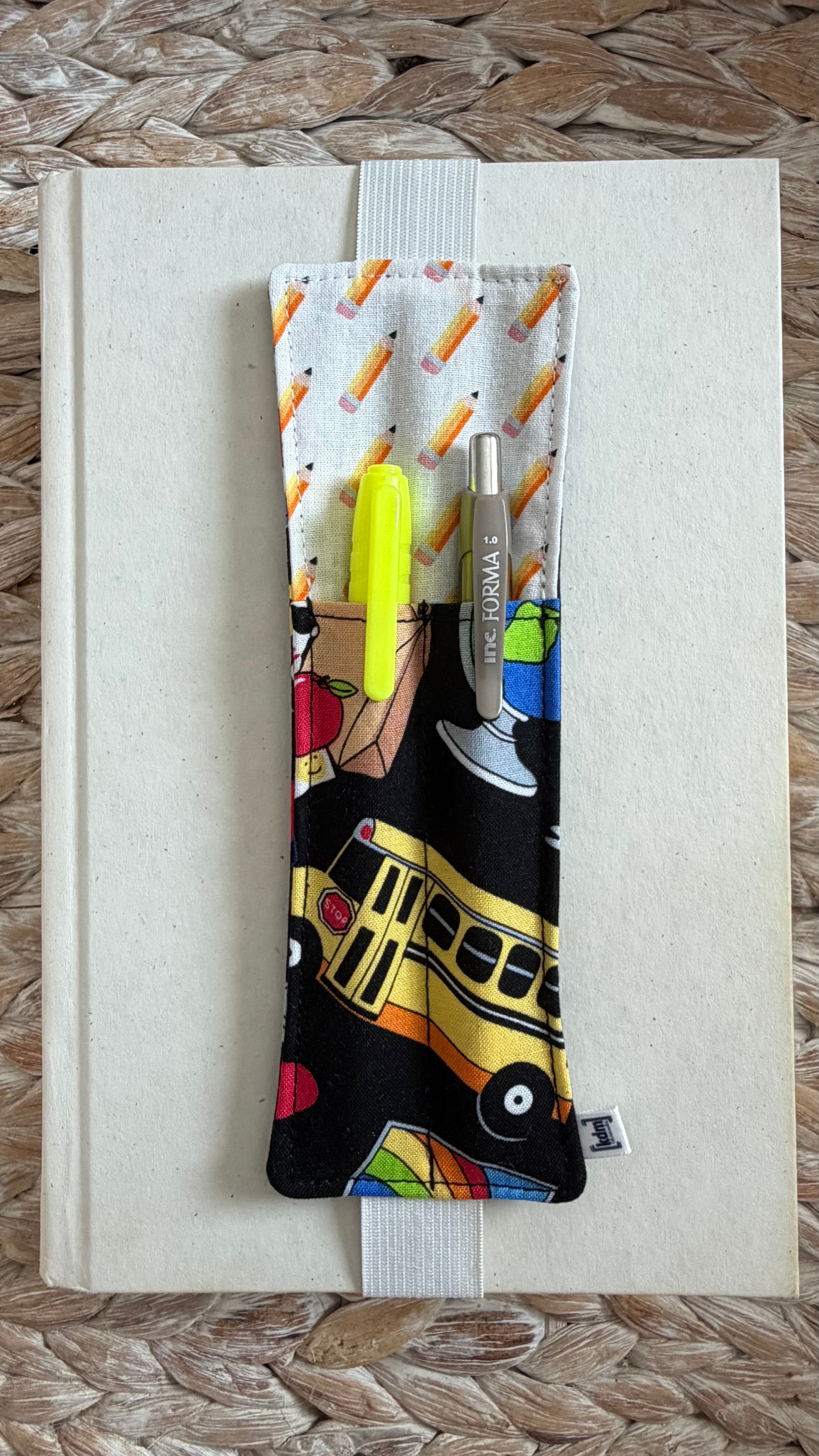 School Planner Bookmark + Pen Holder