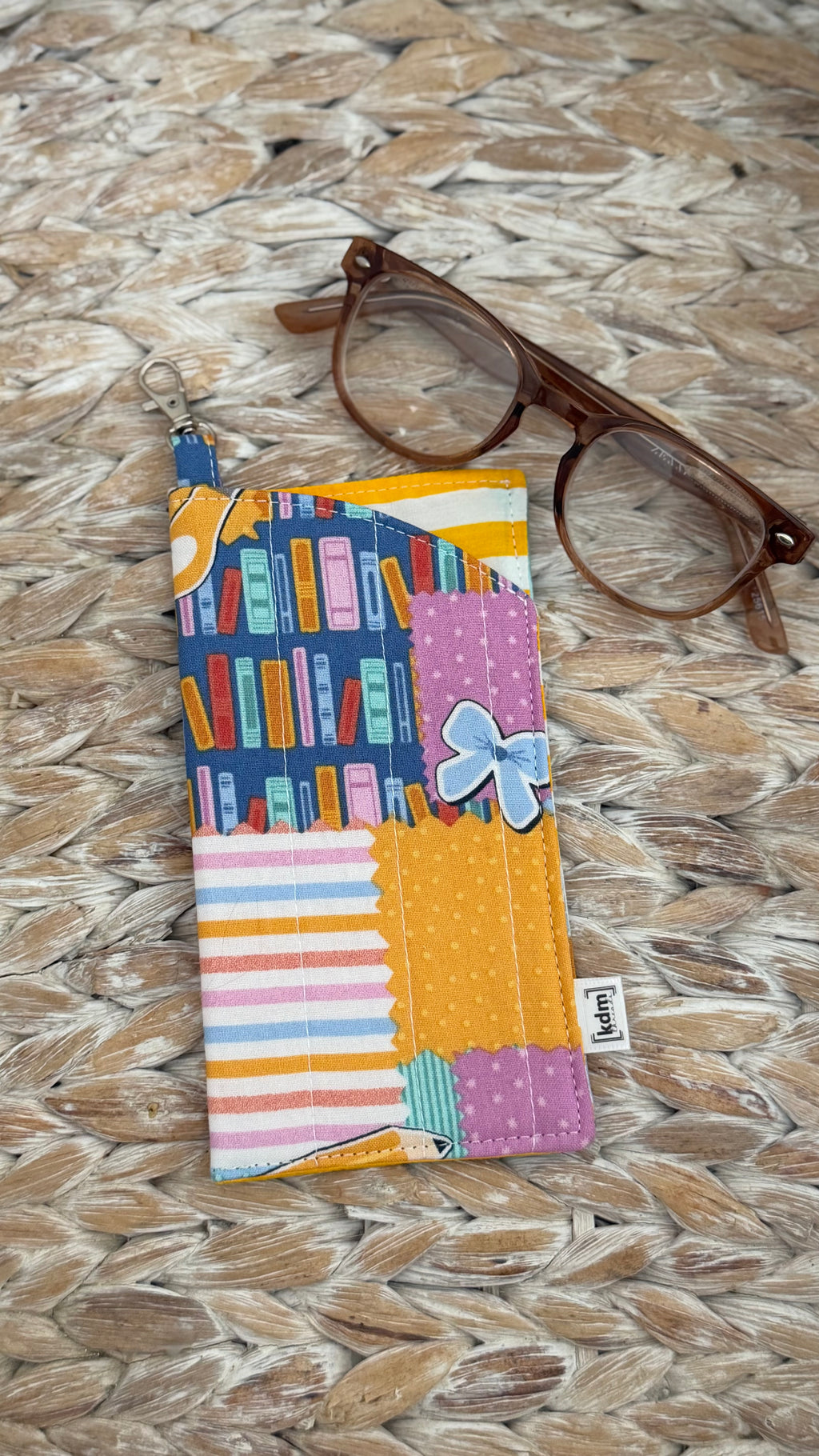 School Themed Glasses Case