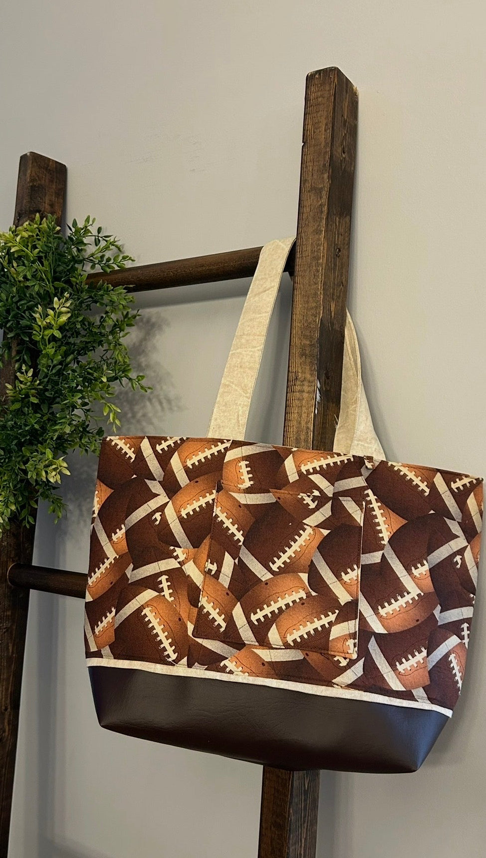 Football Game Day Tote