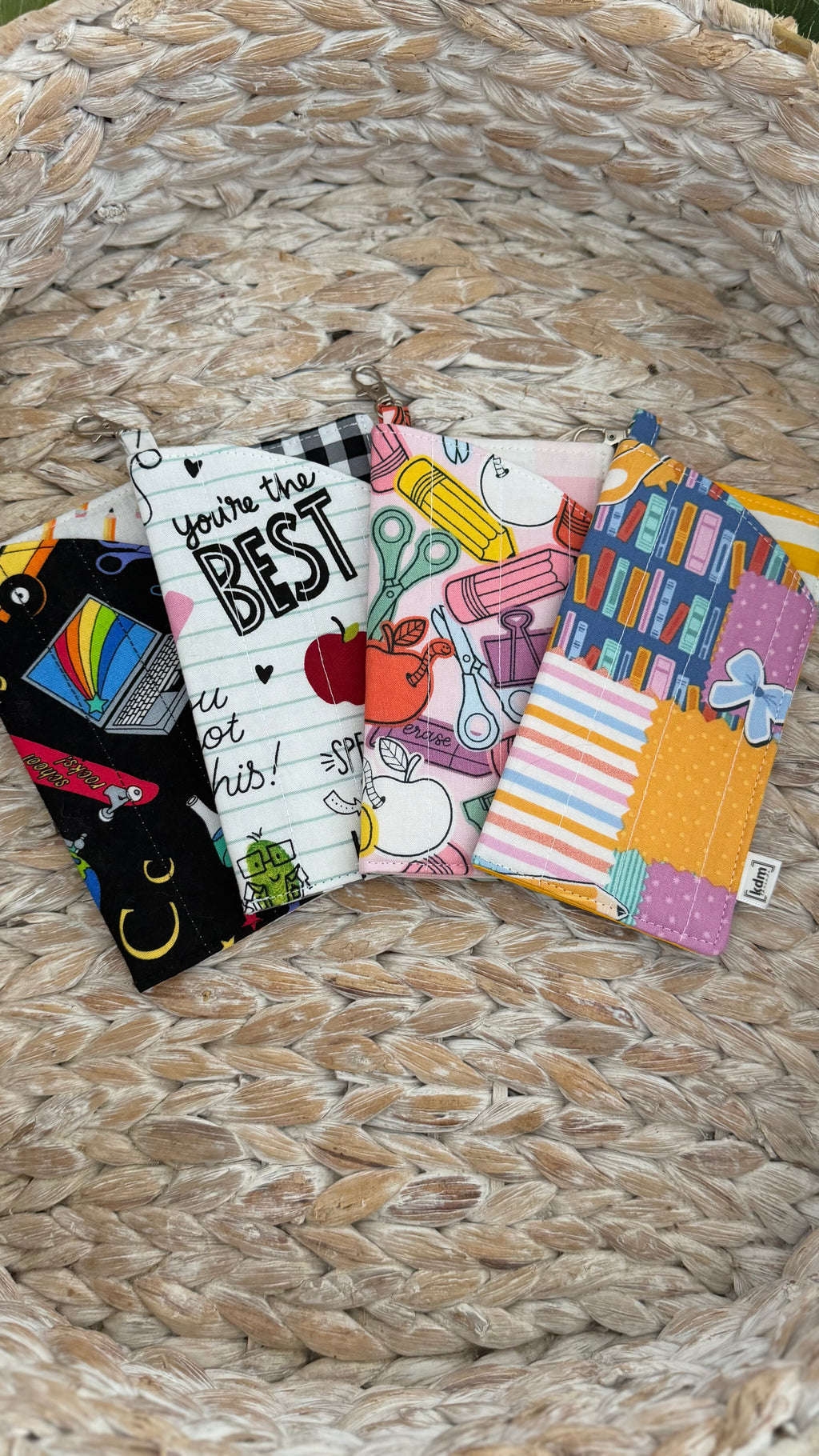School Themed Glasses Case