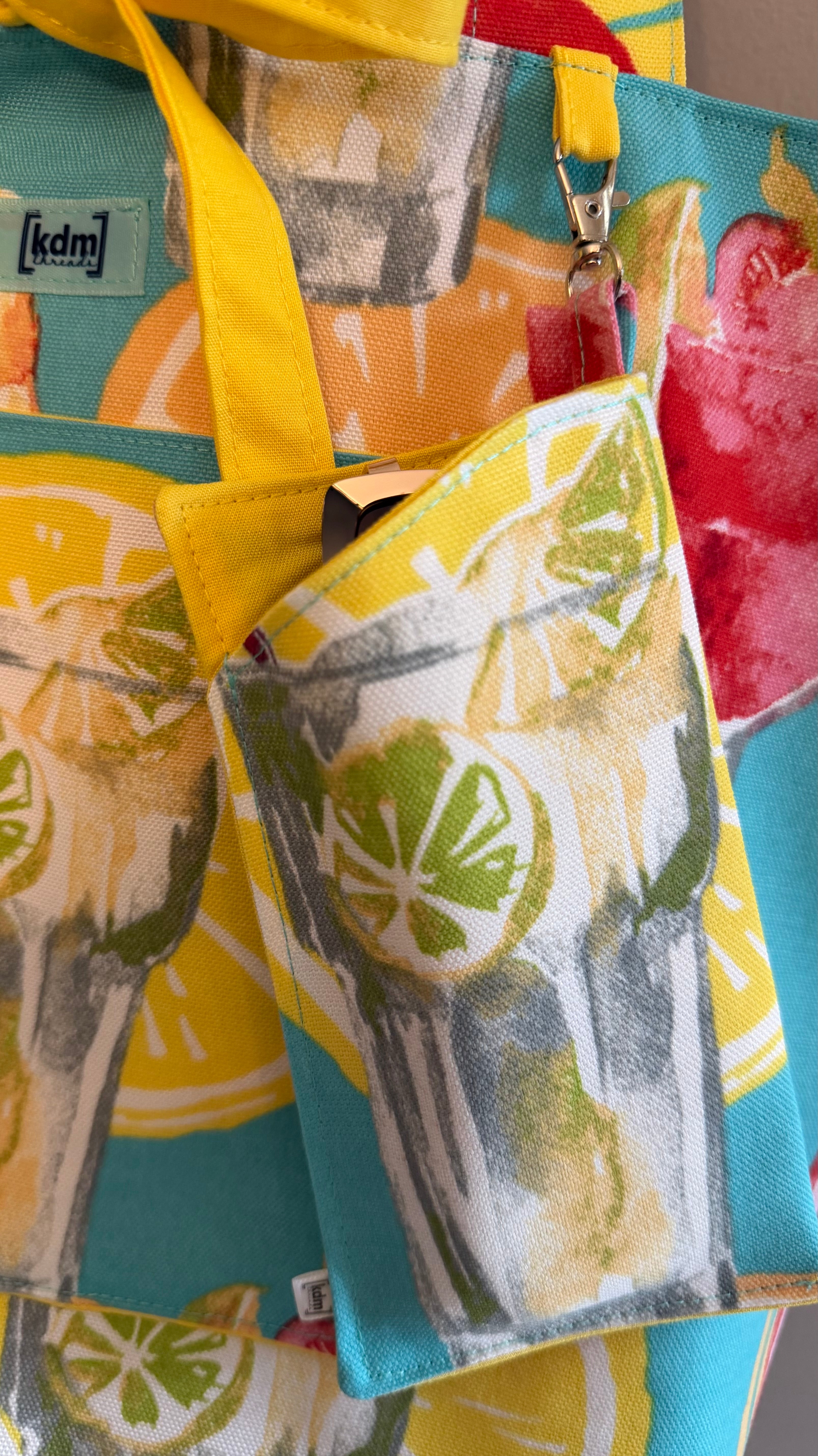 Cocktail Summer Tote