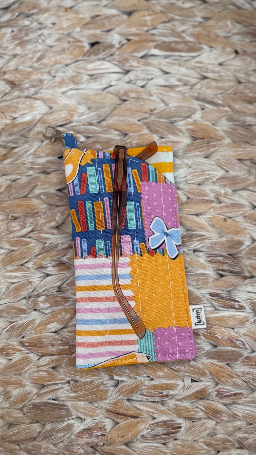 School Themed Glasses Case