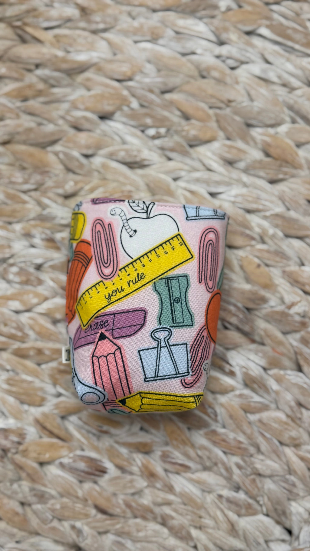 School Themed Can Sleeve