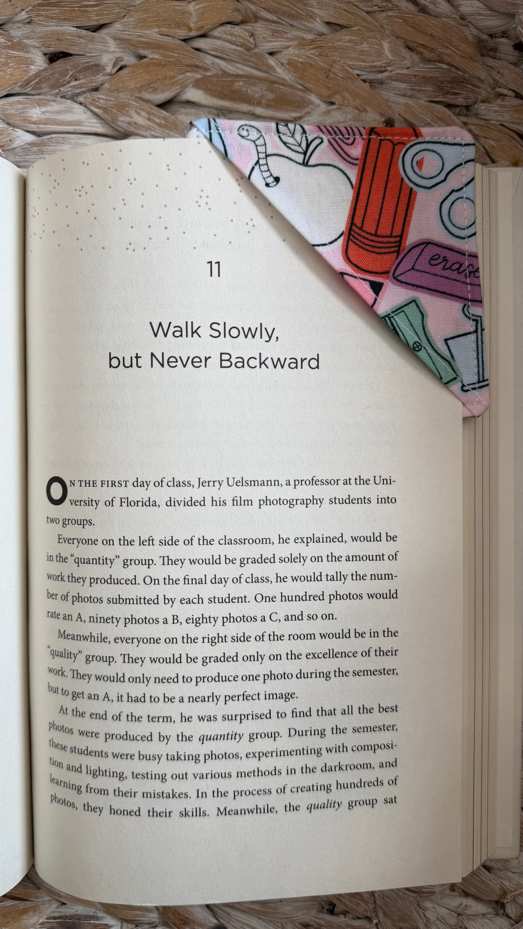 School Corner Bookmark