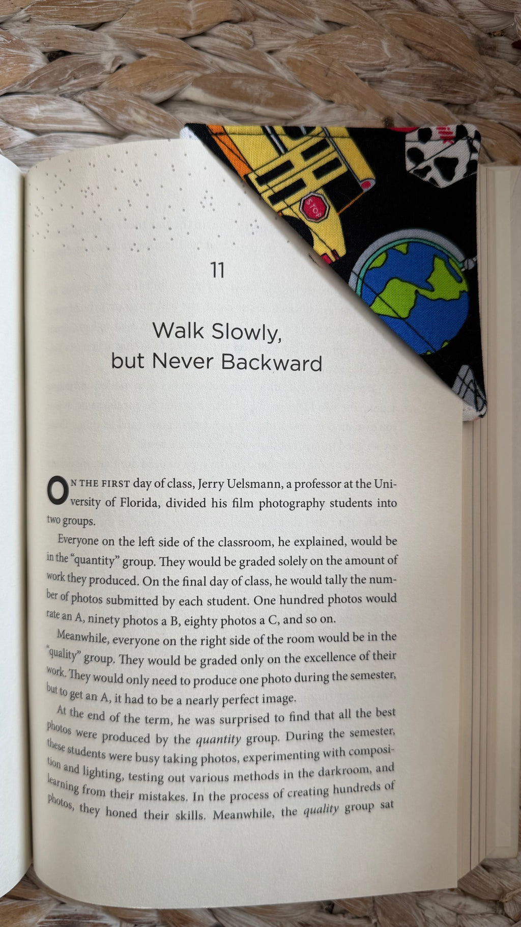 School Corner Bookmark