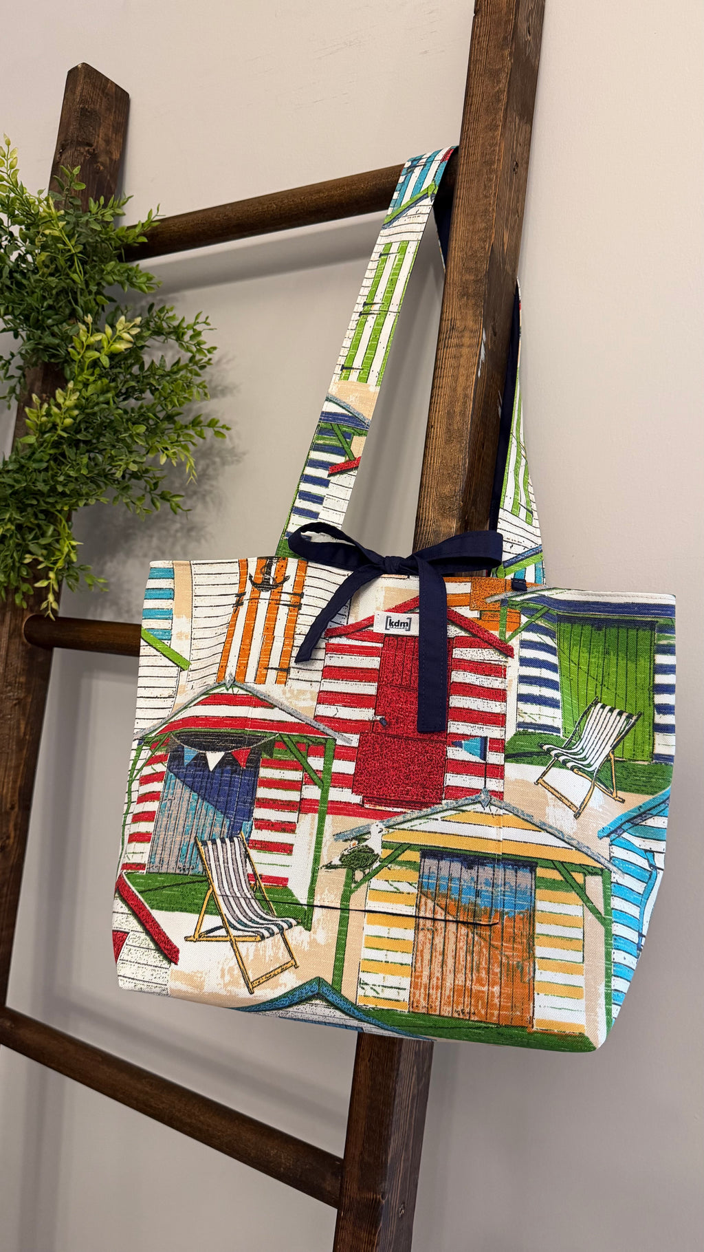 Beach Hut Summer Tote