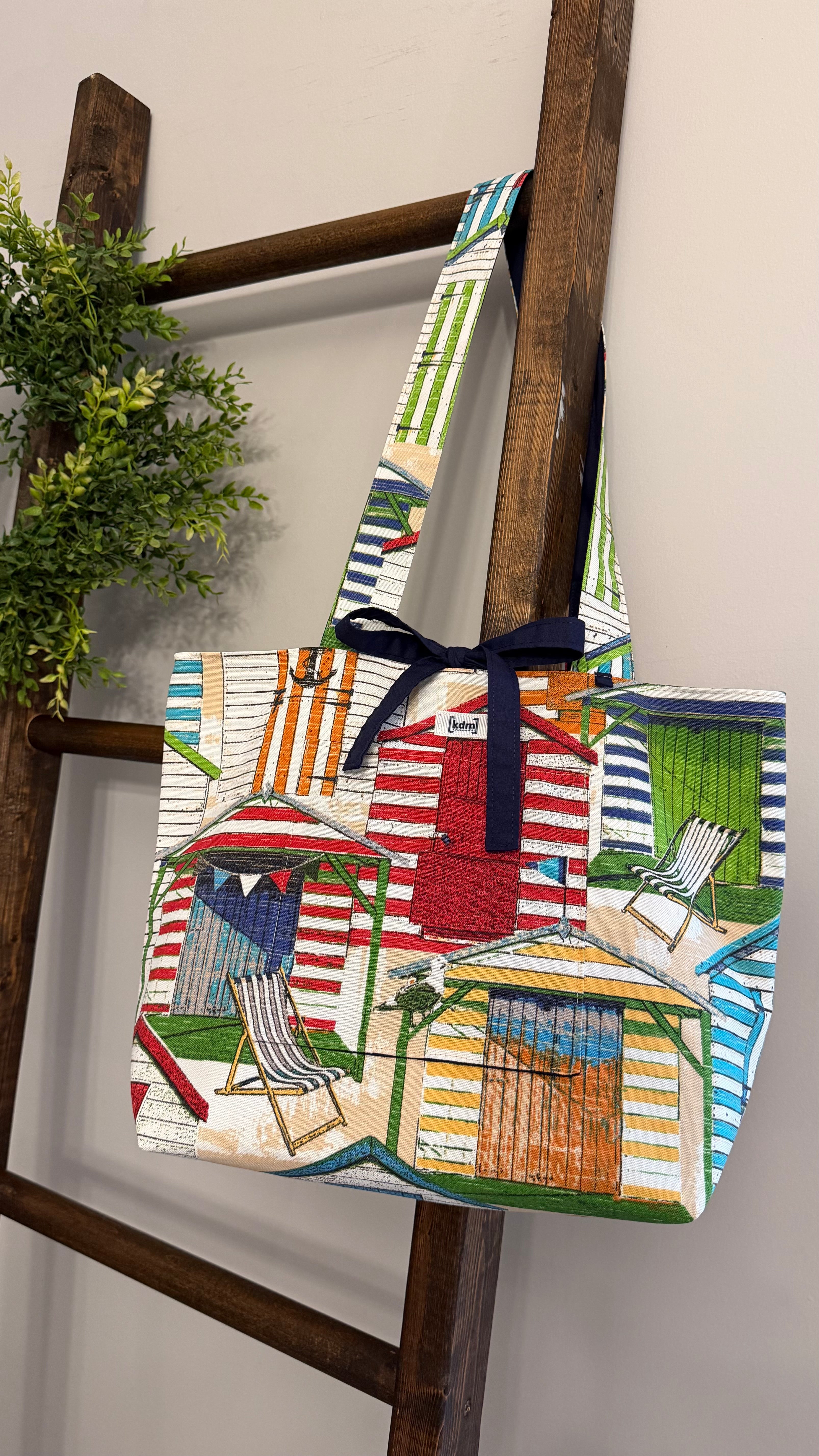 Beach Hut Summer Tote
