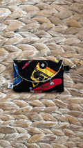 School Themed Mini Wallet Keychain