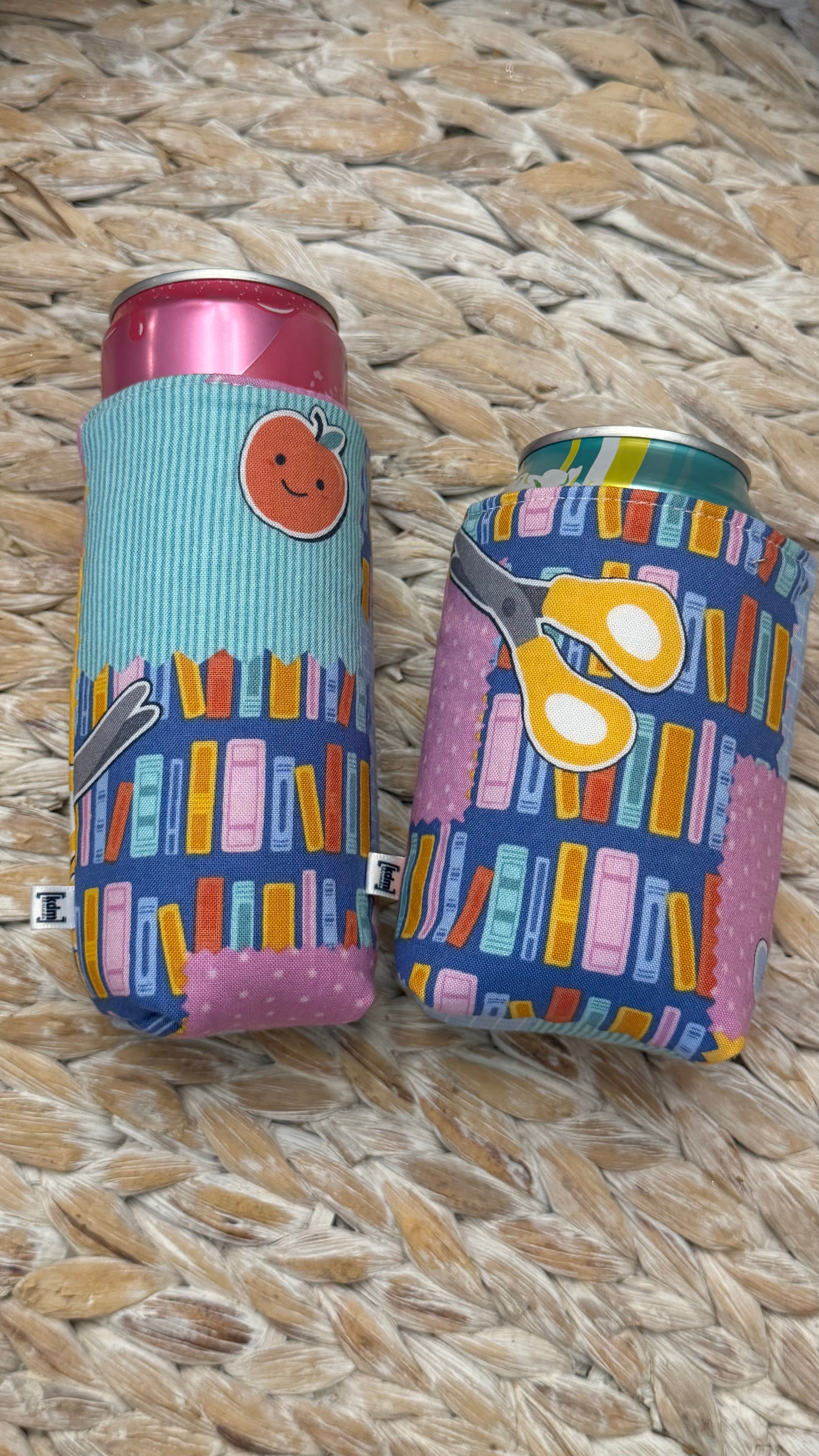School Themed Can Sleeve
