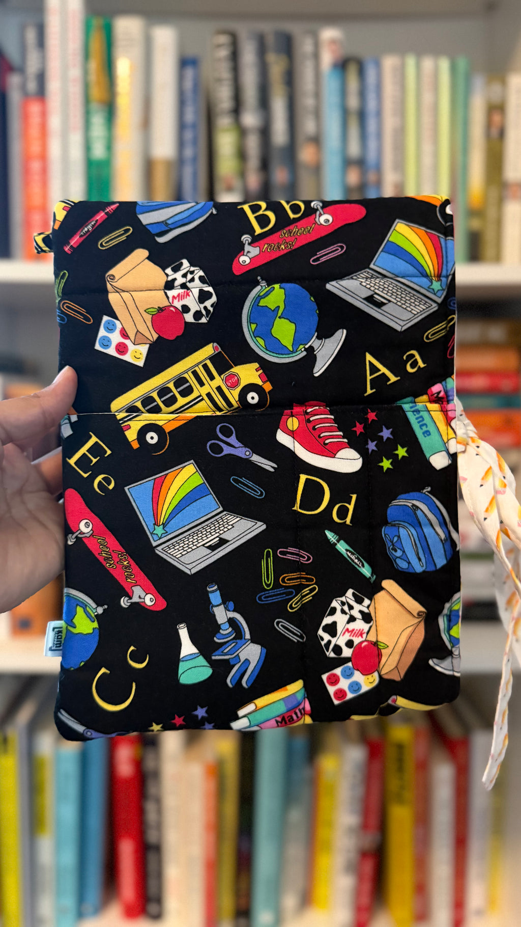 School Themed Book Sleeve