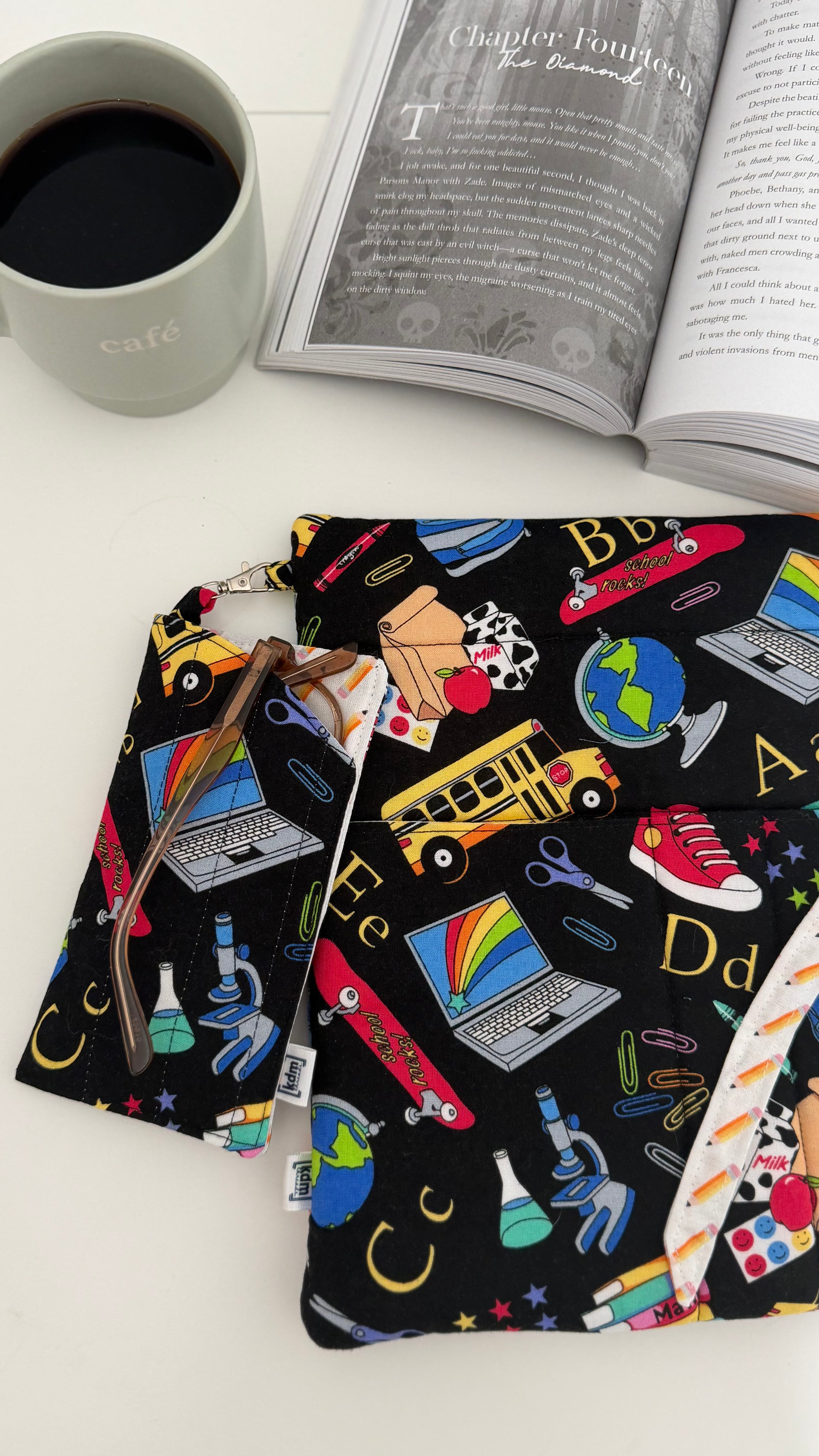 School Themed Book Sleeve