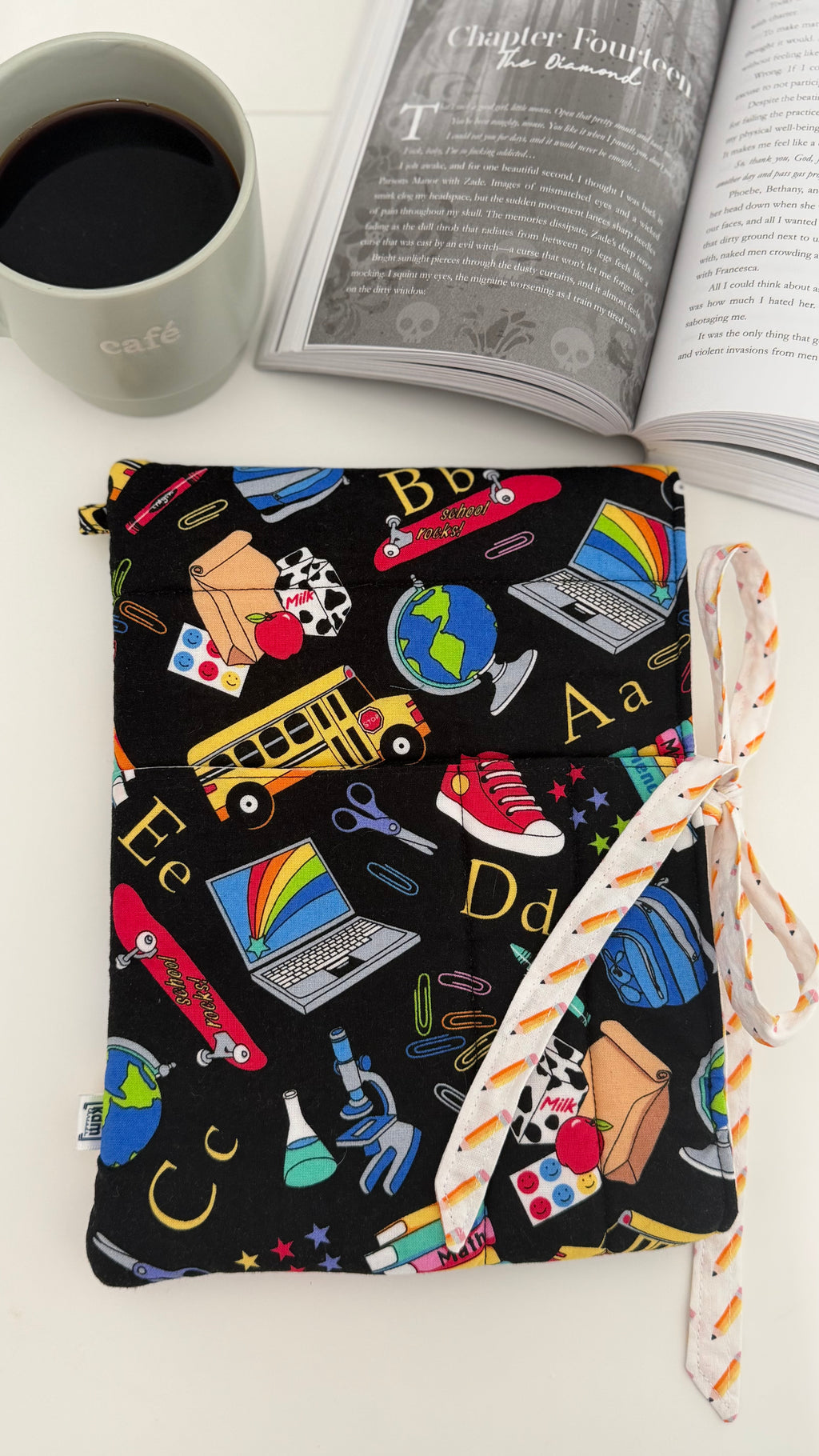 School Themed Book Sleeve