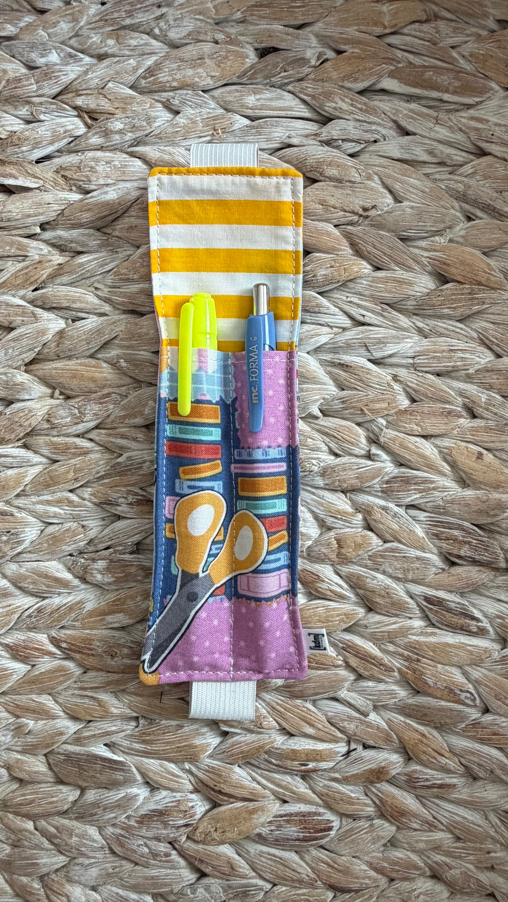 School Planner Bookmark + Pen Holder