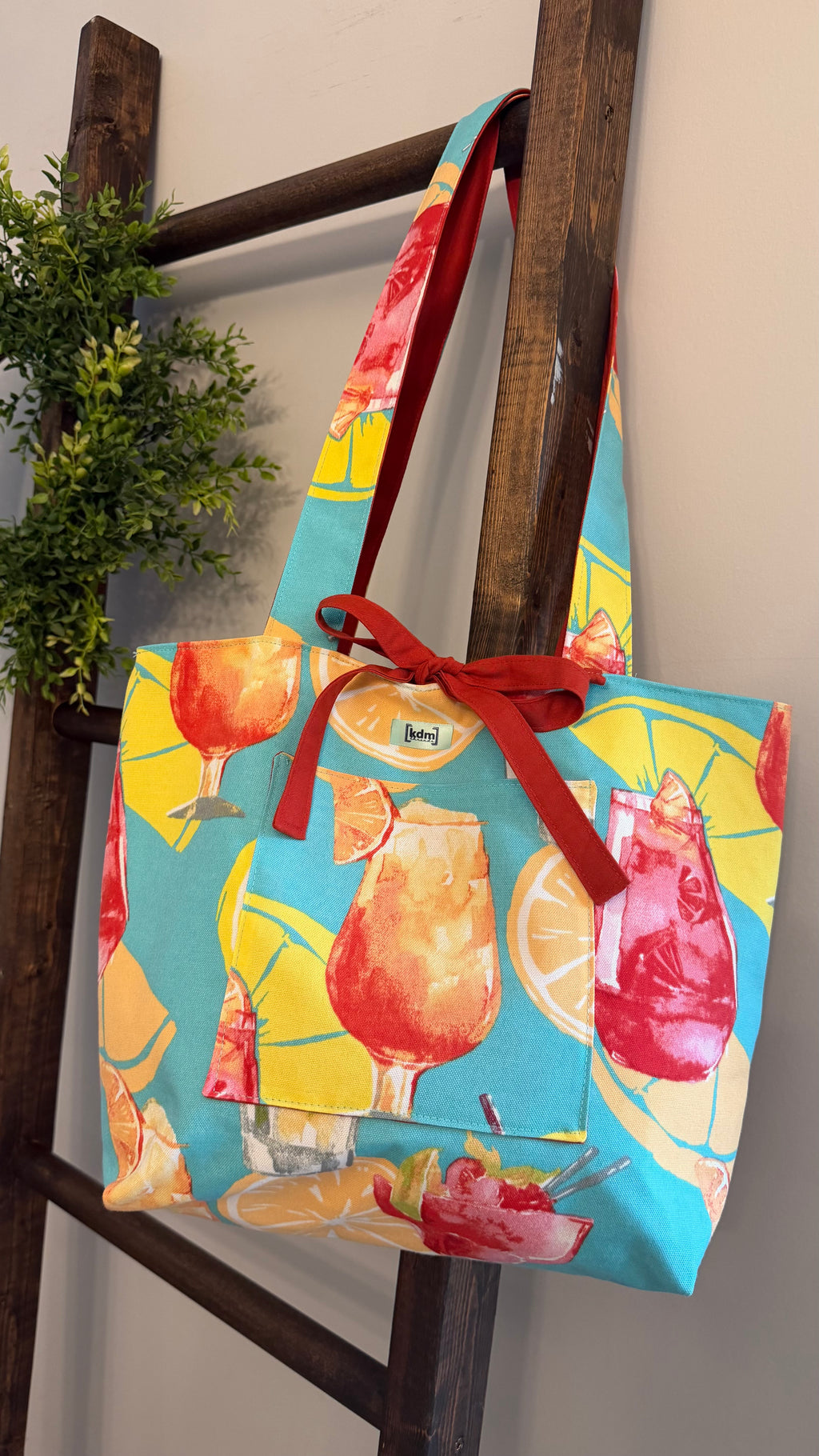 Cocktail Summer Tote