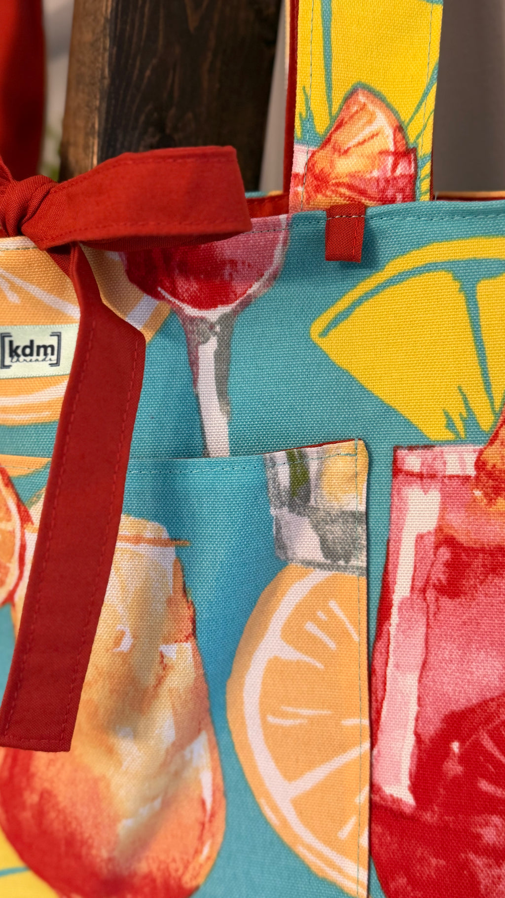 Cocktail Summer Tote