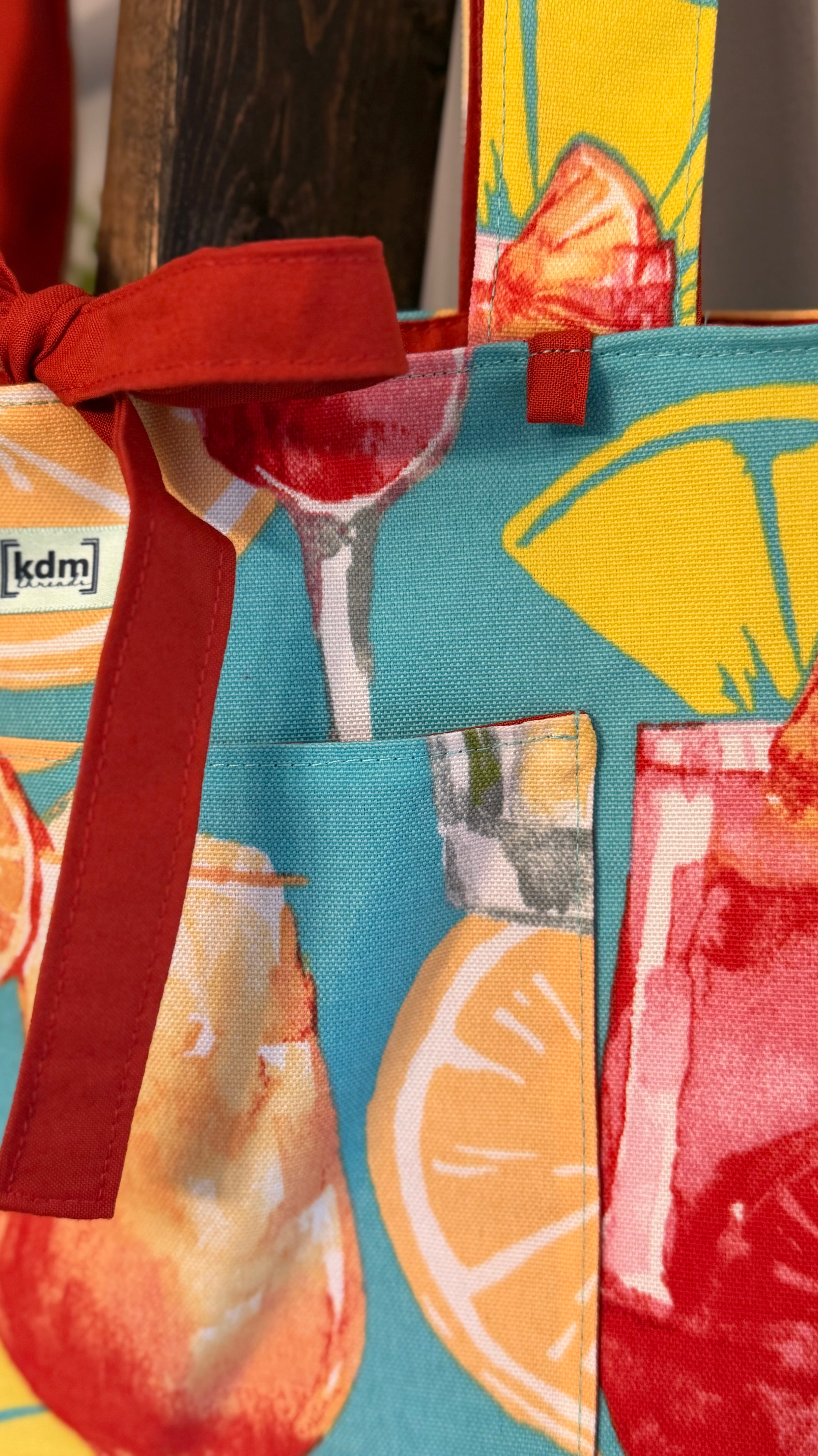 Cocktail Summer Tote