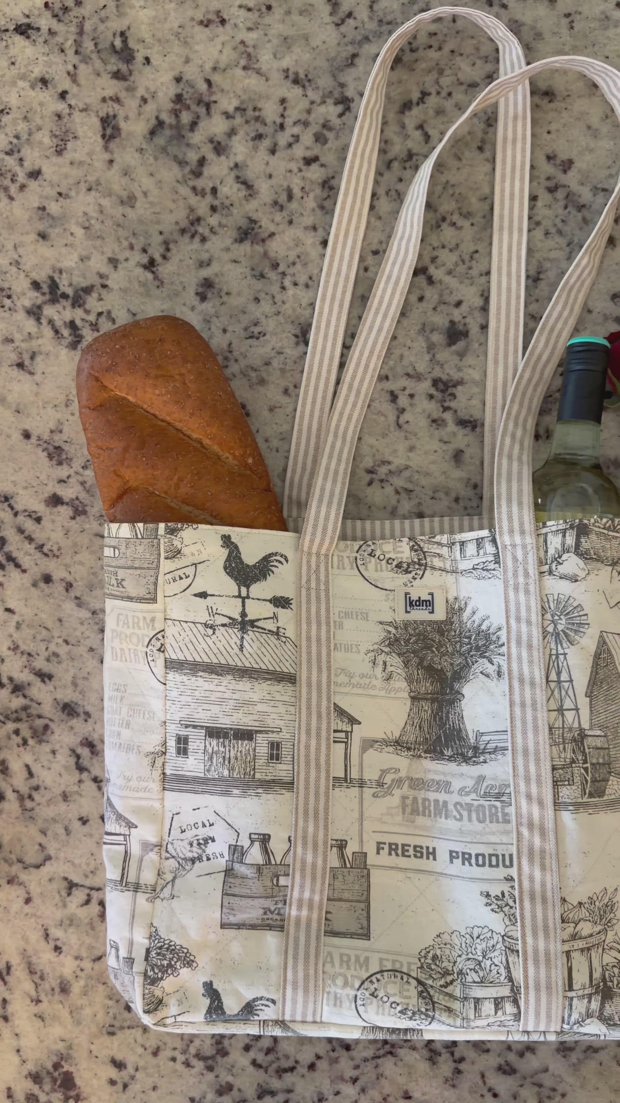 Farmhouse Market Tote • Everyday Reusable Bag